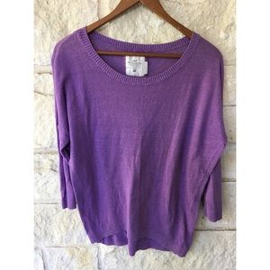 H&M purple sweater